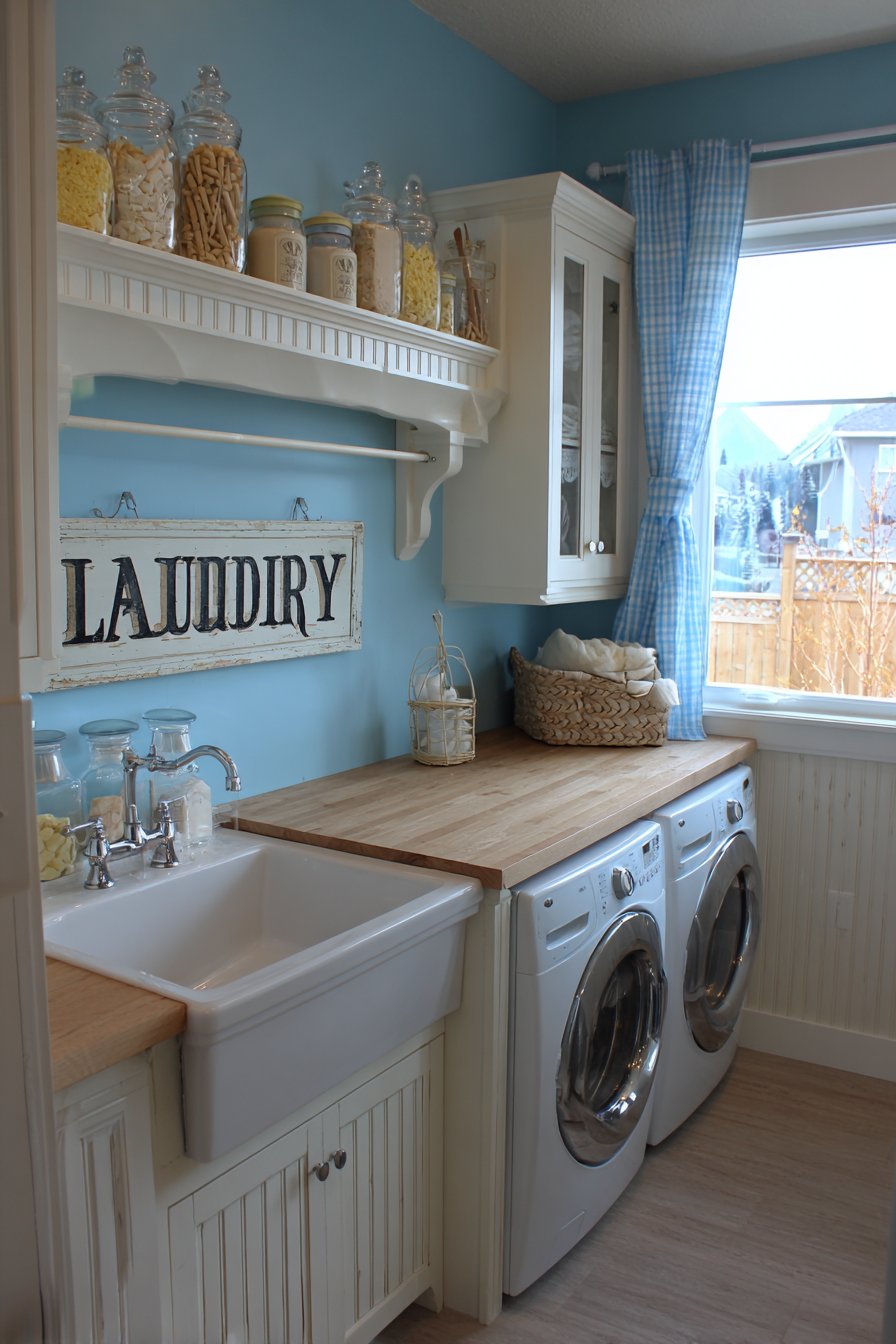 Cottage-Style Charm with Beadboard Wainscoting