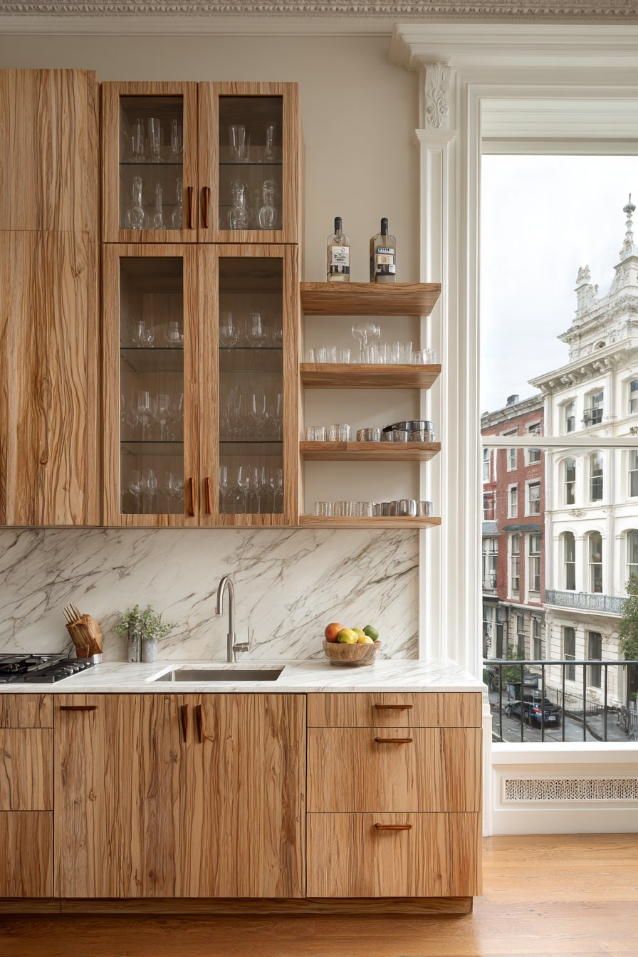 Honey Oak Warm Traditional