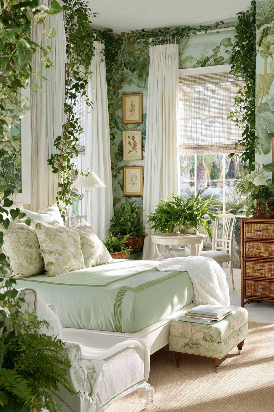 Garden-Inspired Guest Retreat Bringing Nature Indoors