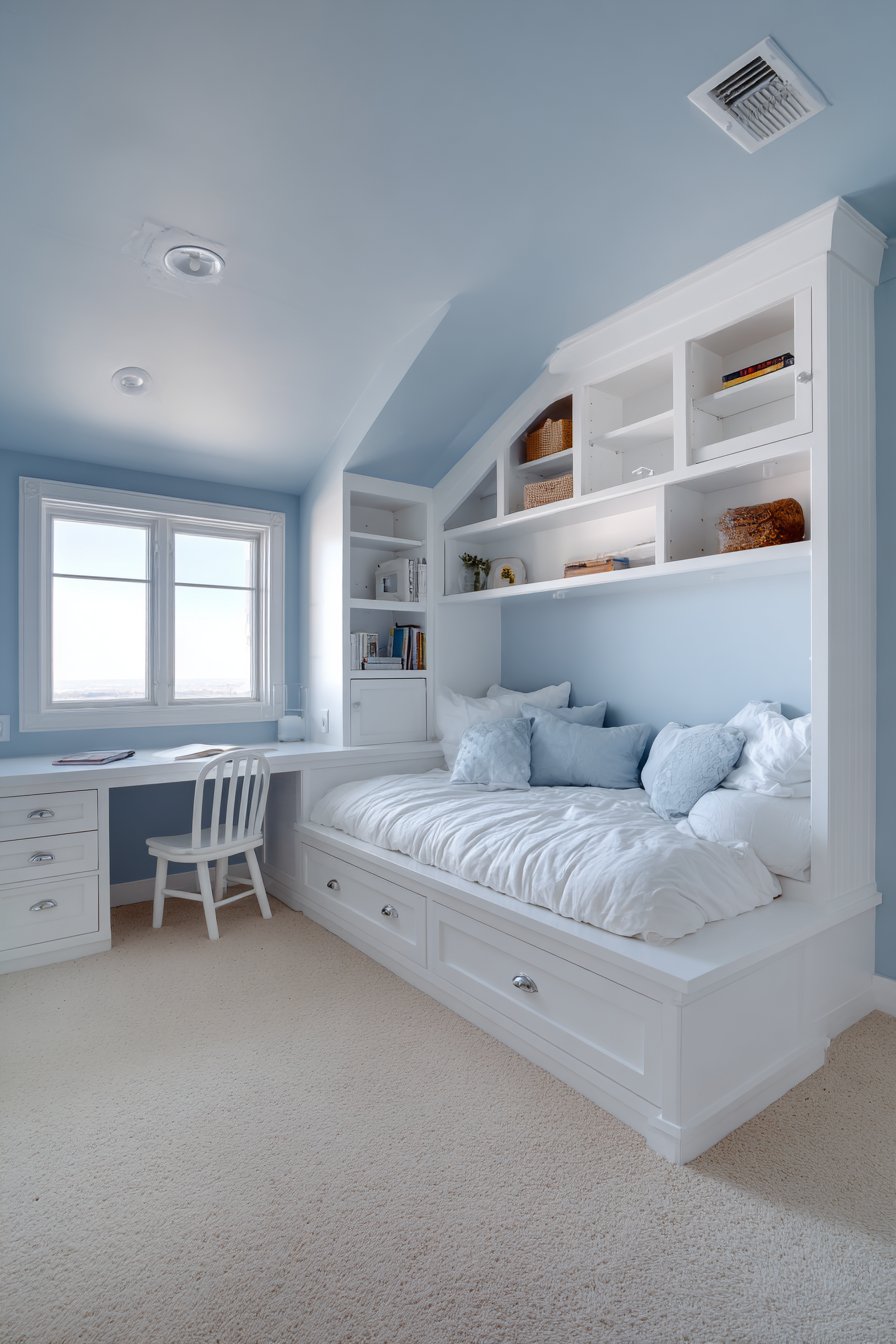 Custom Built-In Bed Alcove