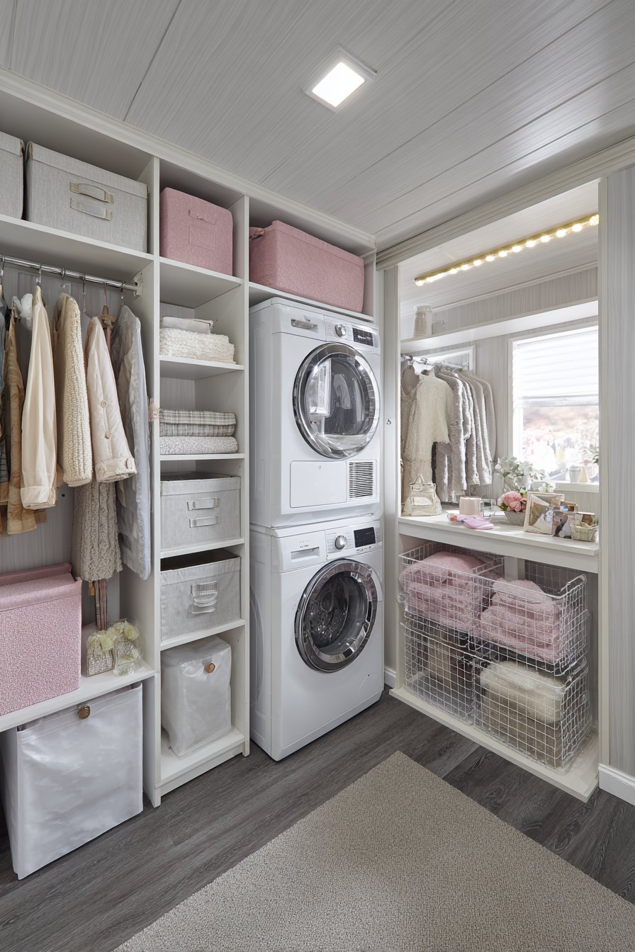 Walk-In Closet Corner Solution