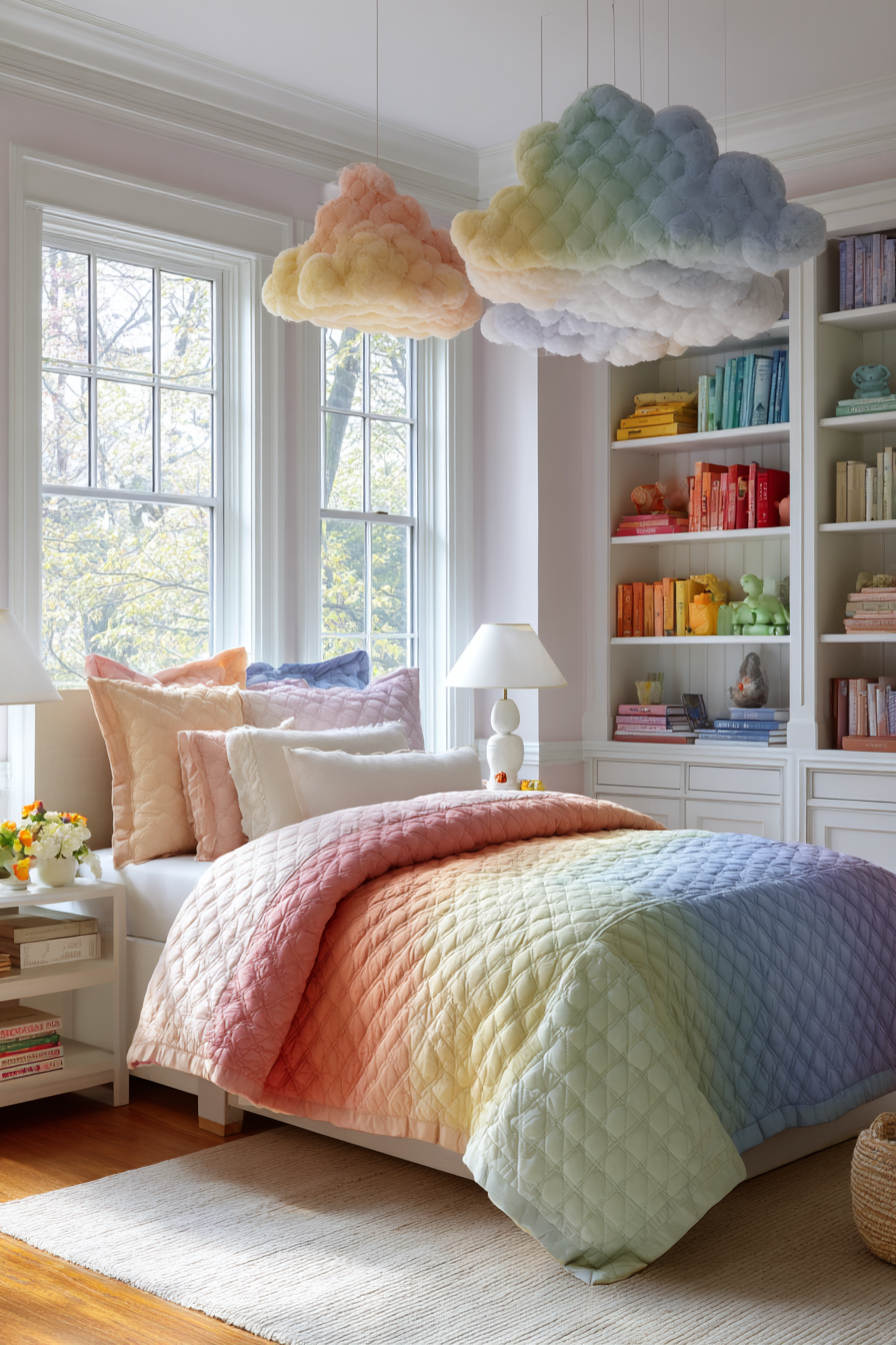 Rainbow Ombre with Sophisticated Color Progression