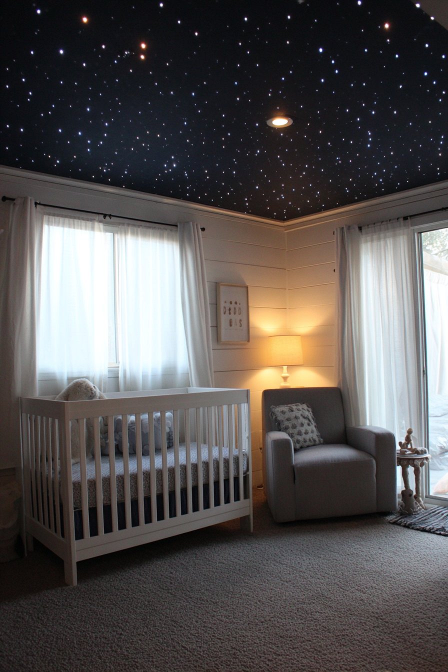 Starry Sky Fiber Optic Ceiling