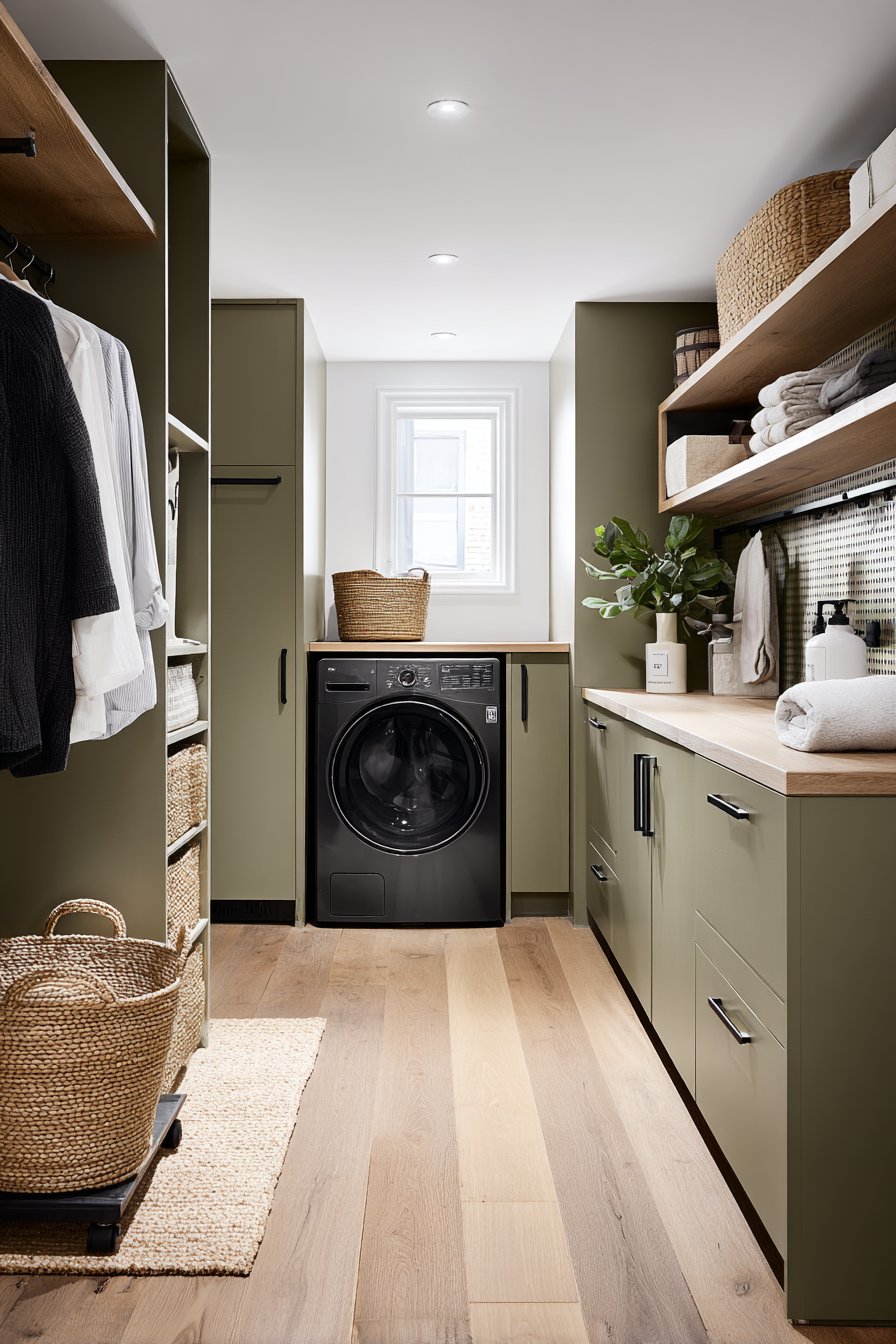 Smart Sorting Station with Pegboard Organization