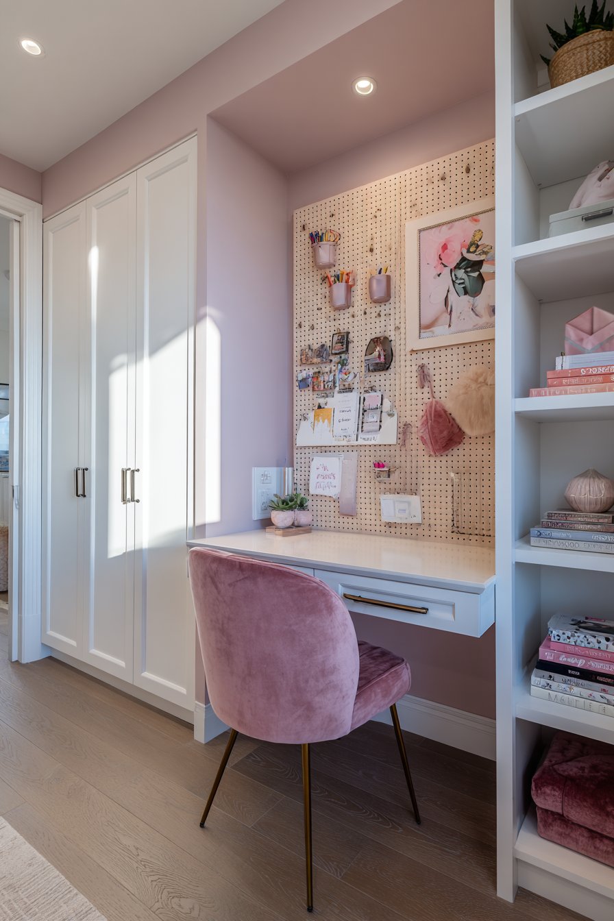 Organized Corner Workspace Wonder