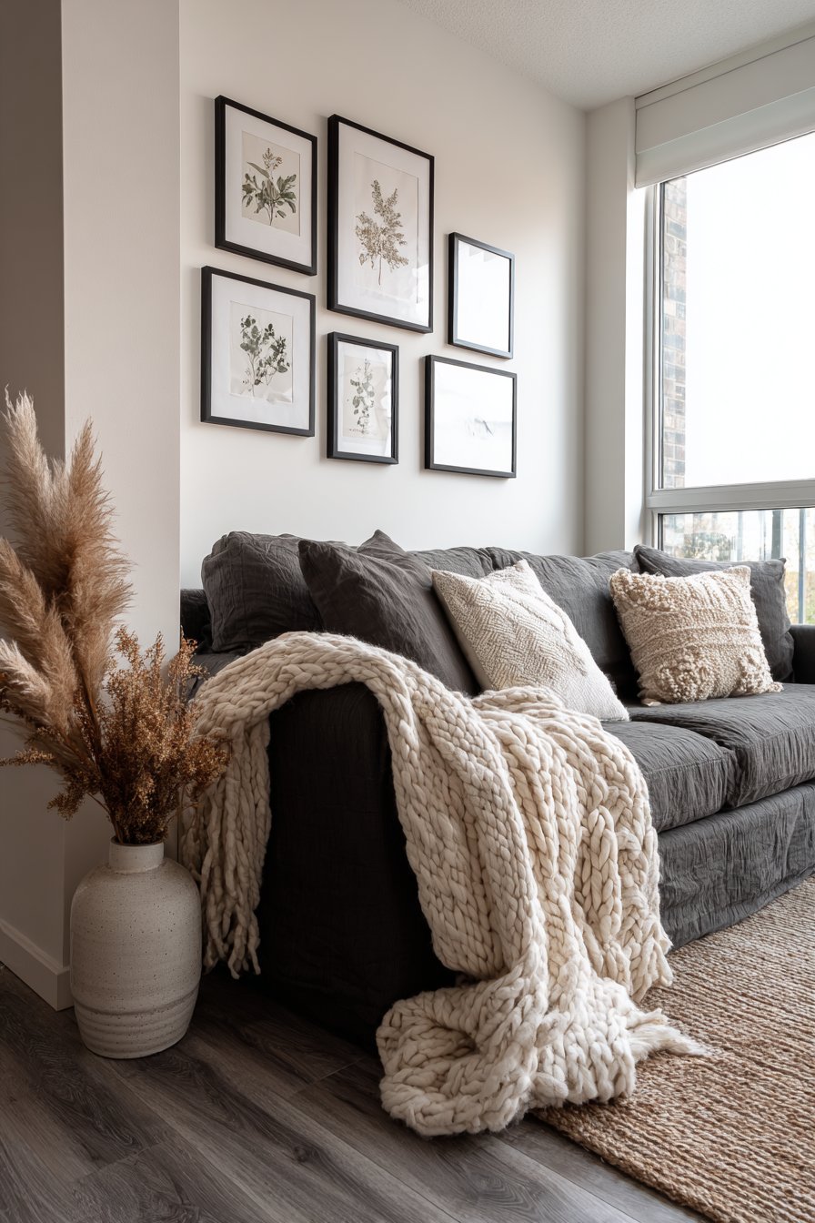 Scandinavian Grey Linen Comfort