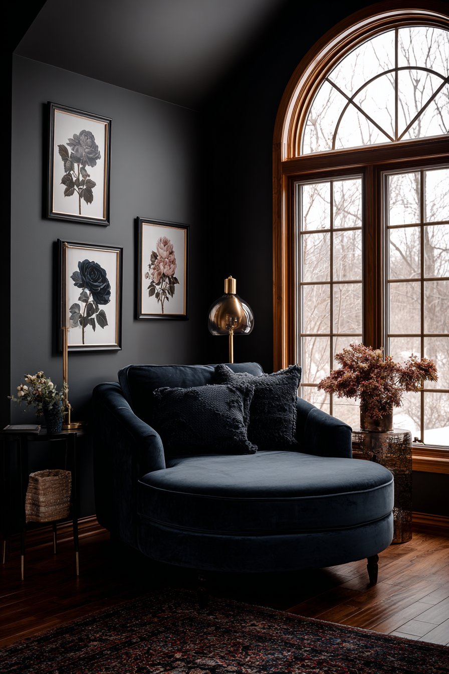 Moody Reading Nook Retreat