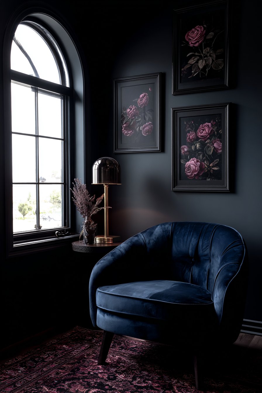 Moody Reading Nook Retreat