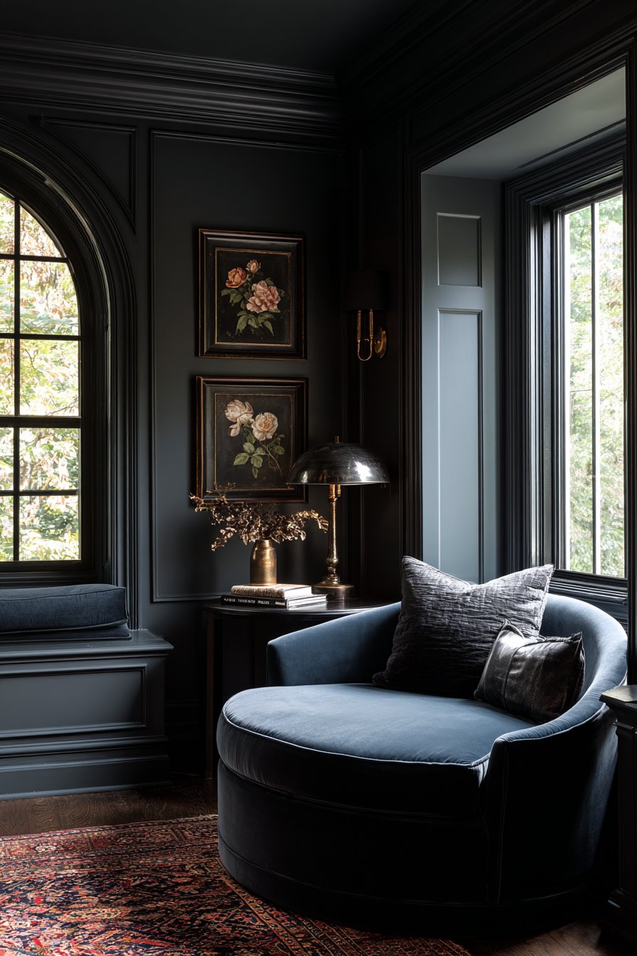 Moody Reading Nook Retreat