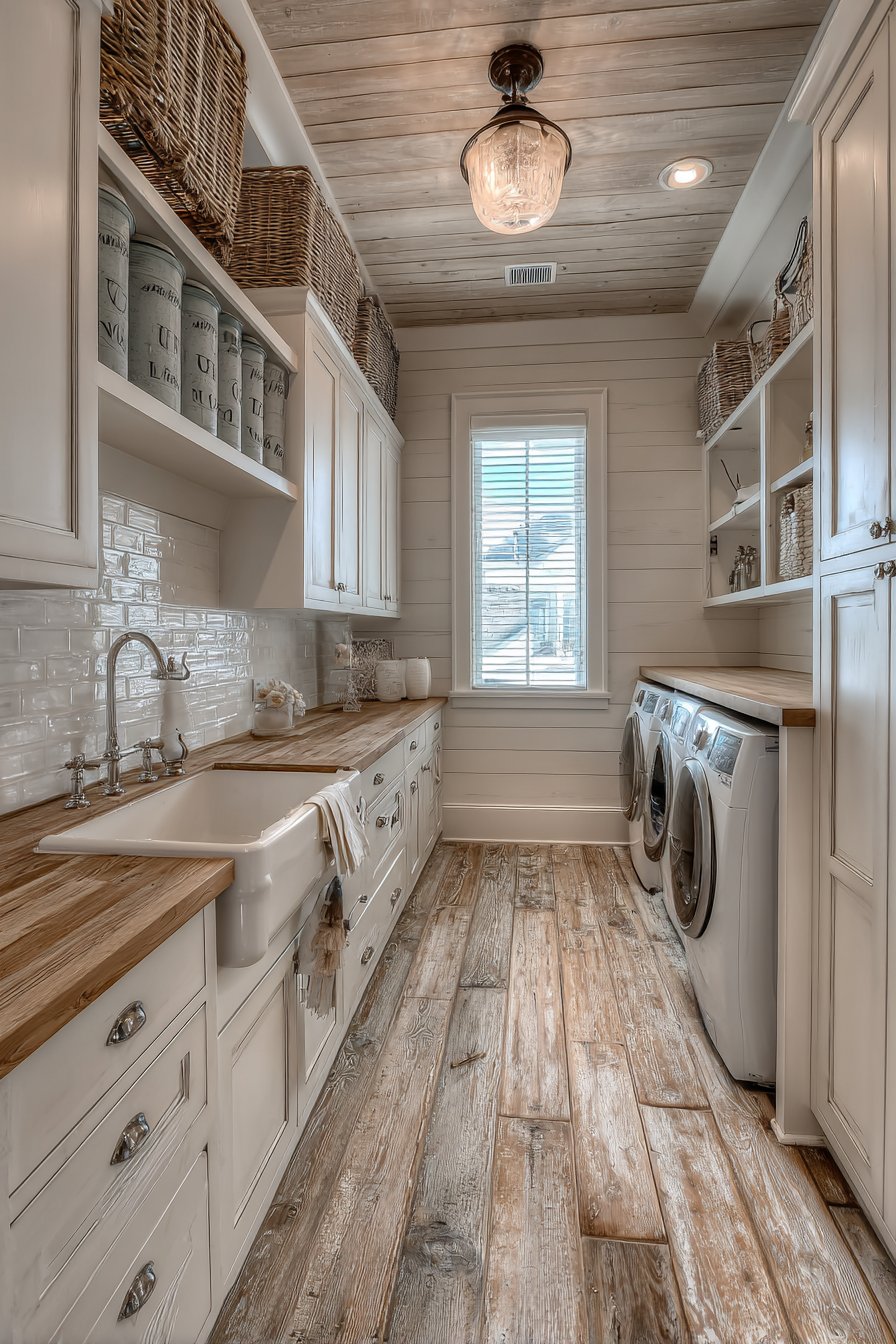 Farmhouse Beadboard Charm