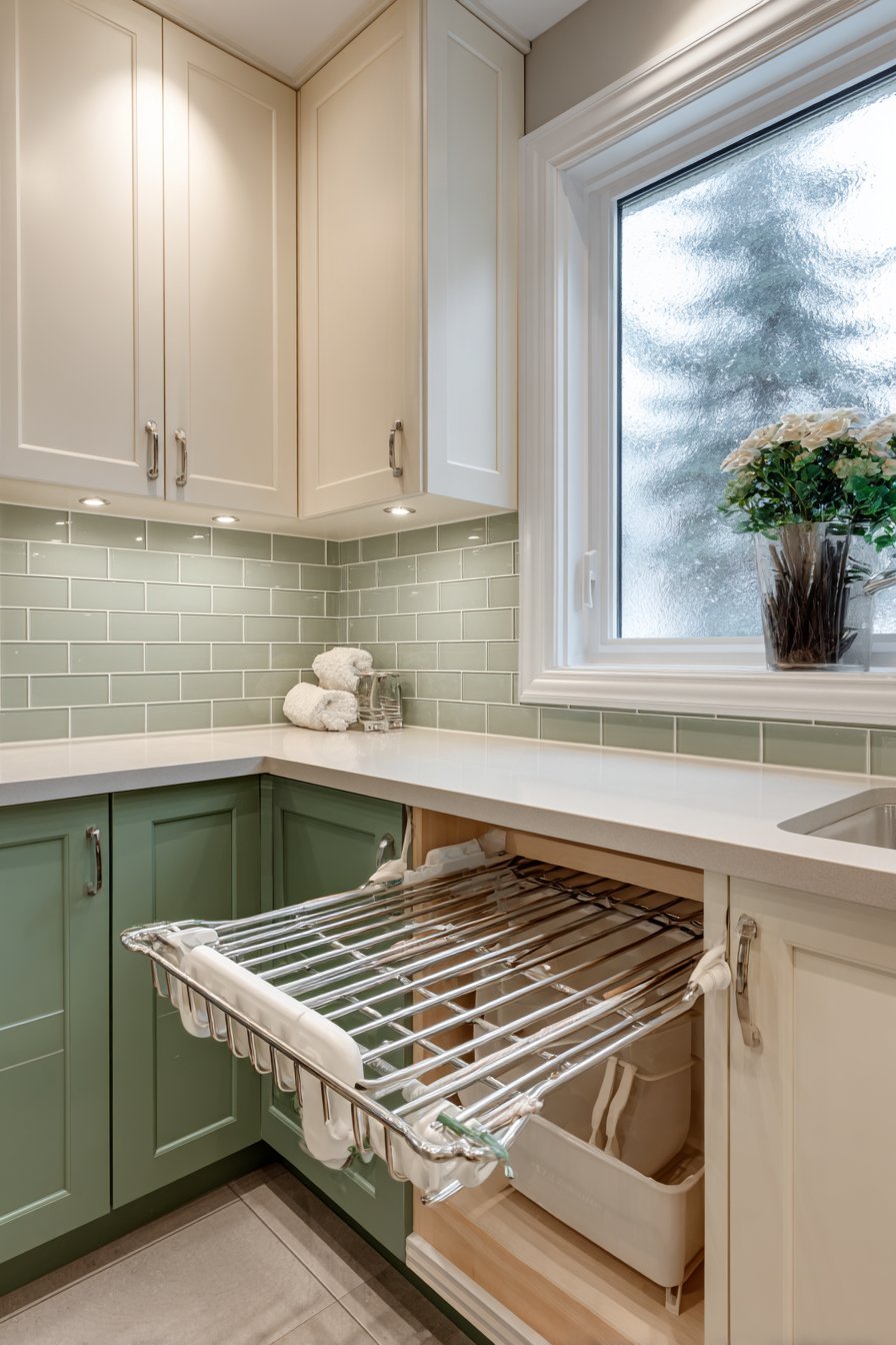 Forest Green and Cream Balance