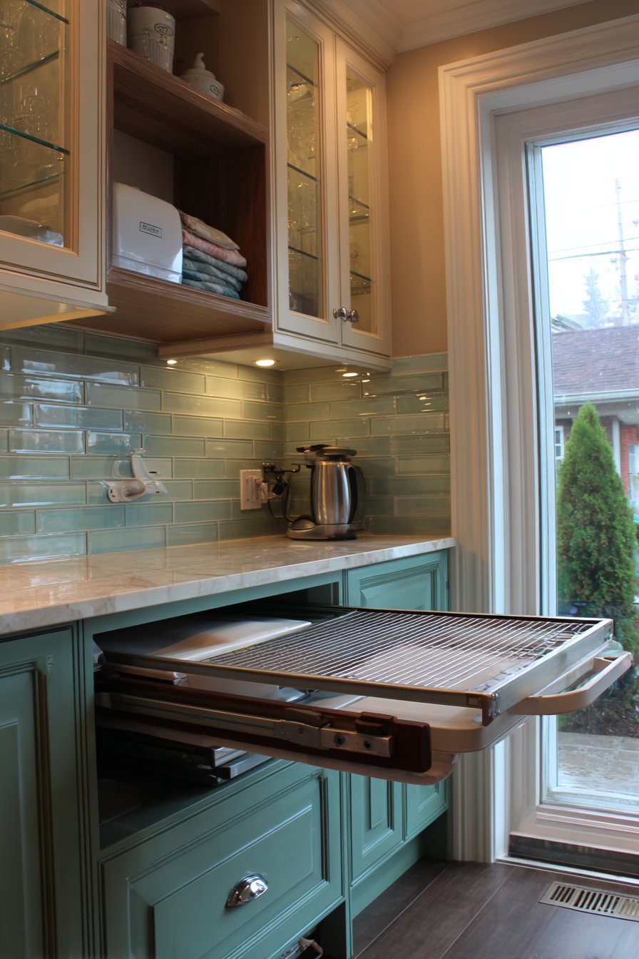 Forest Green and Cream Balance