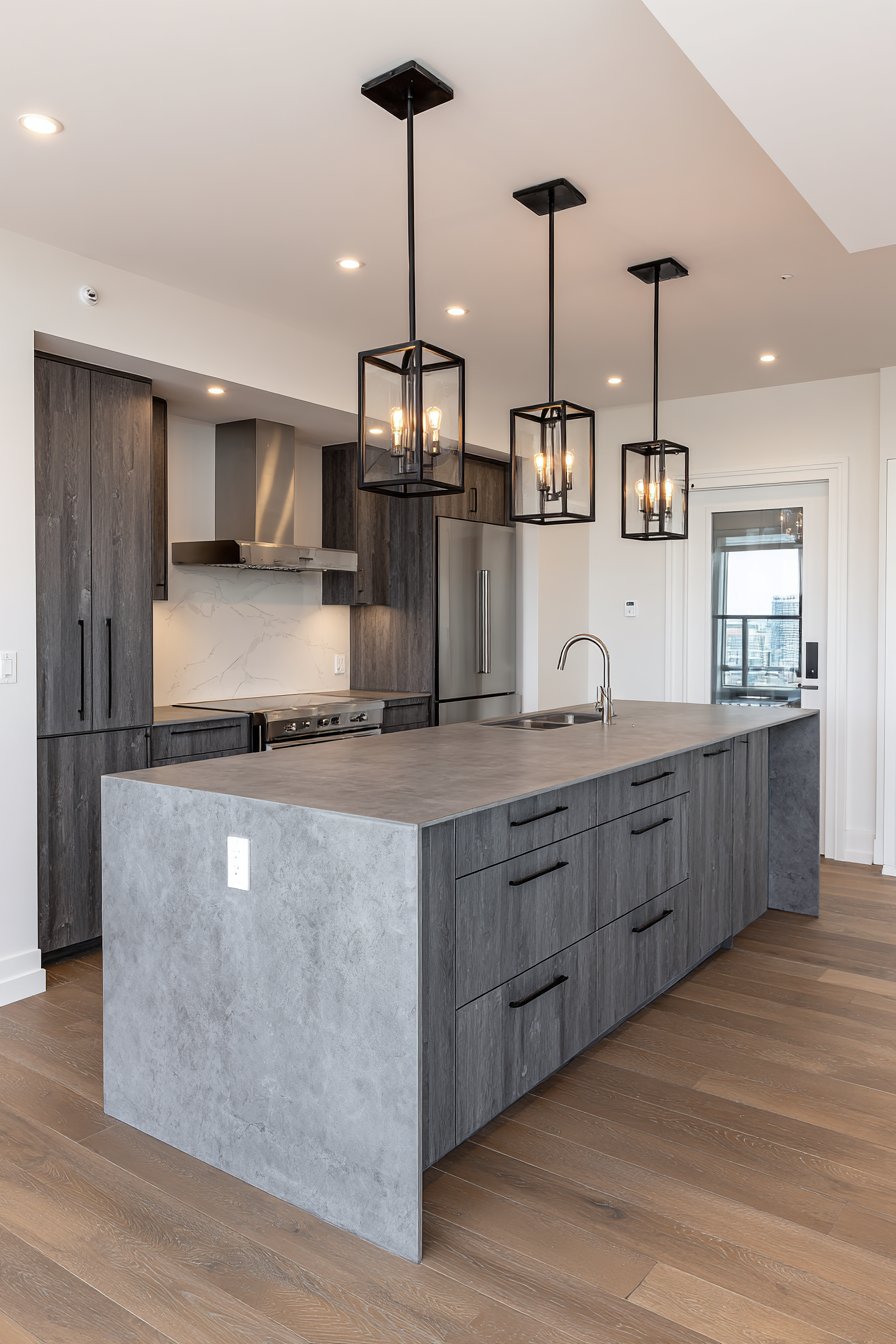 Monochromatic Grey with Concrete Textures