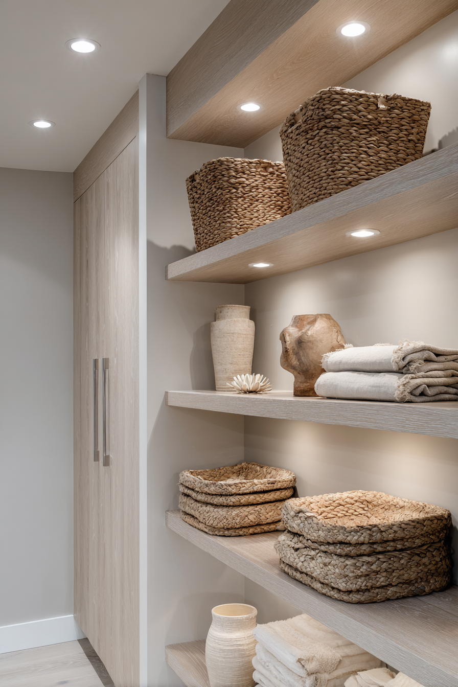 Functional Built-In Wardrobe Wall