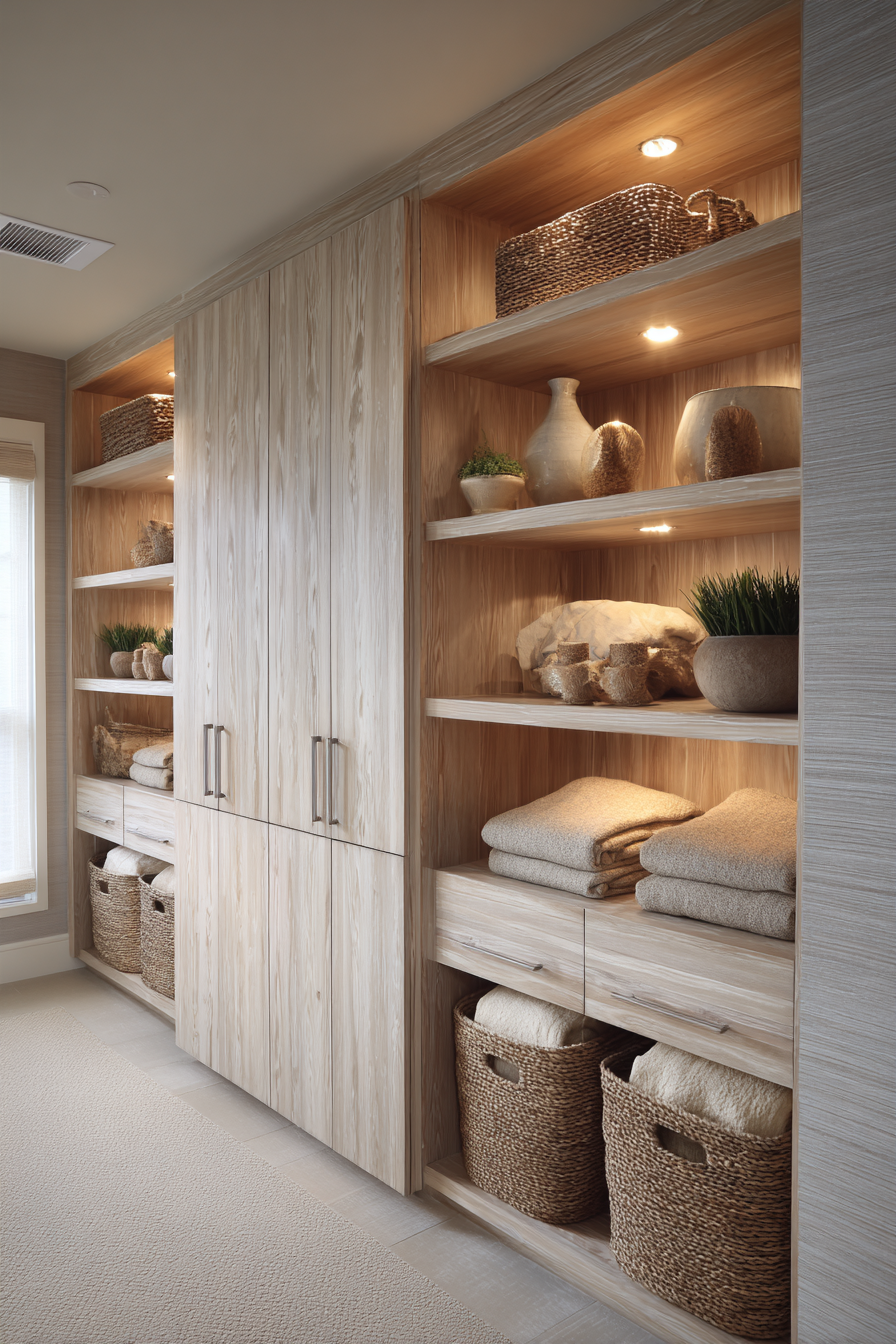 Functional Built-In Wardrobe Wall