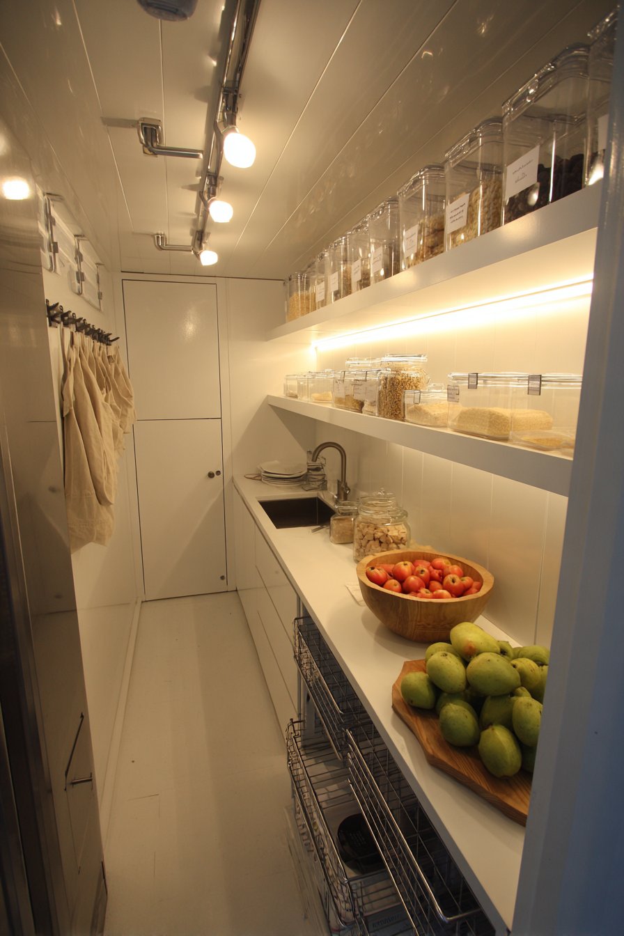 Floor-to-Ceiling Pantry Organization