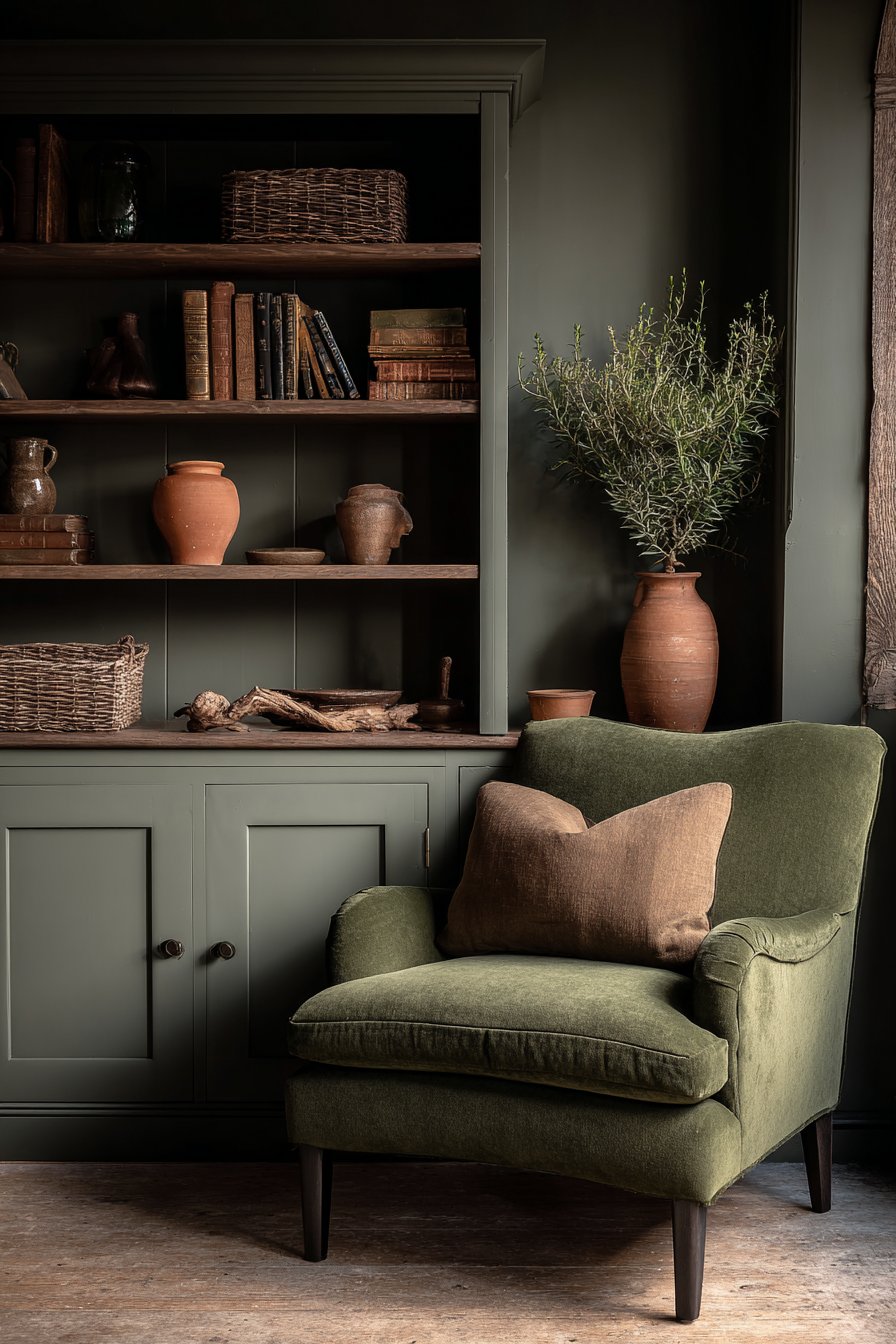 Organized Sage Storage Solutions