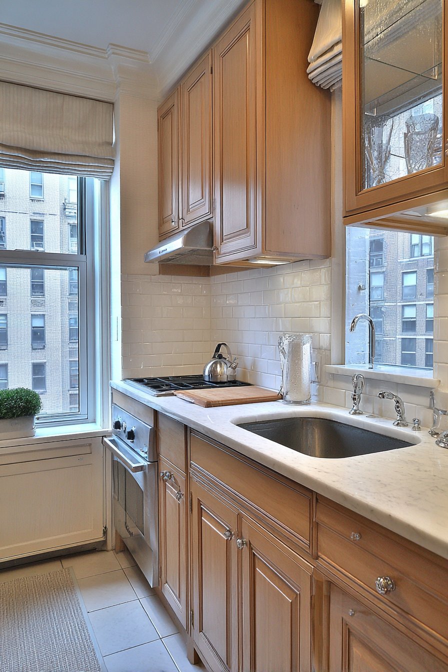 Compact Maple Warmth and Efficiency