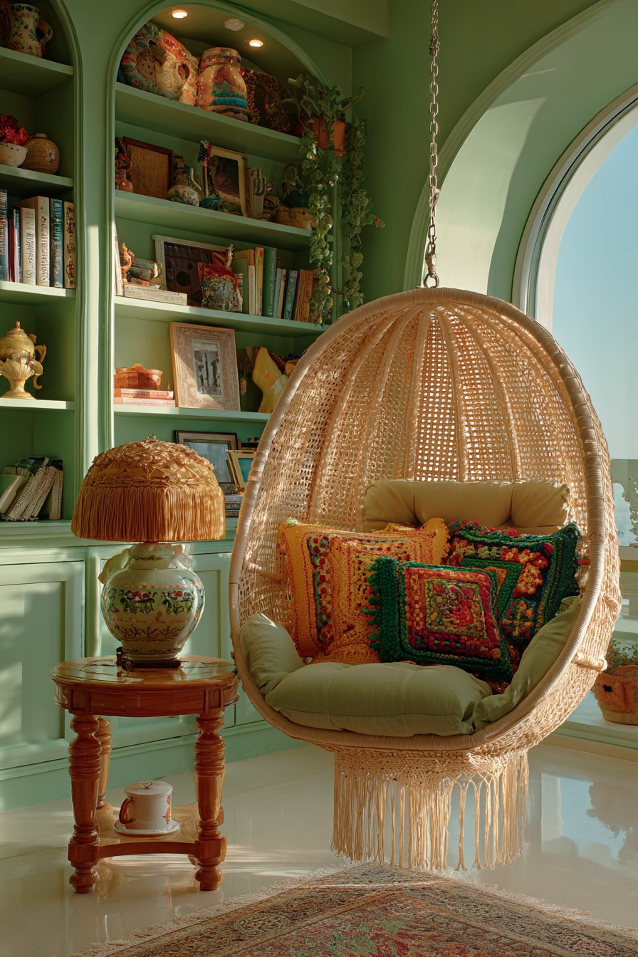Suspended Swing Reading Retreat