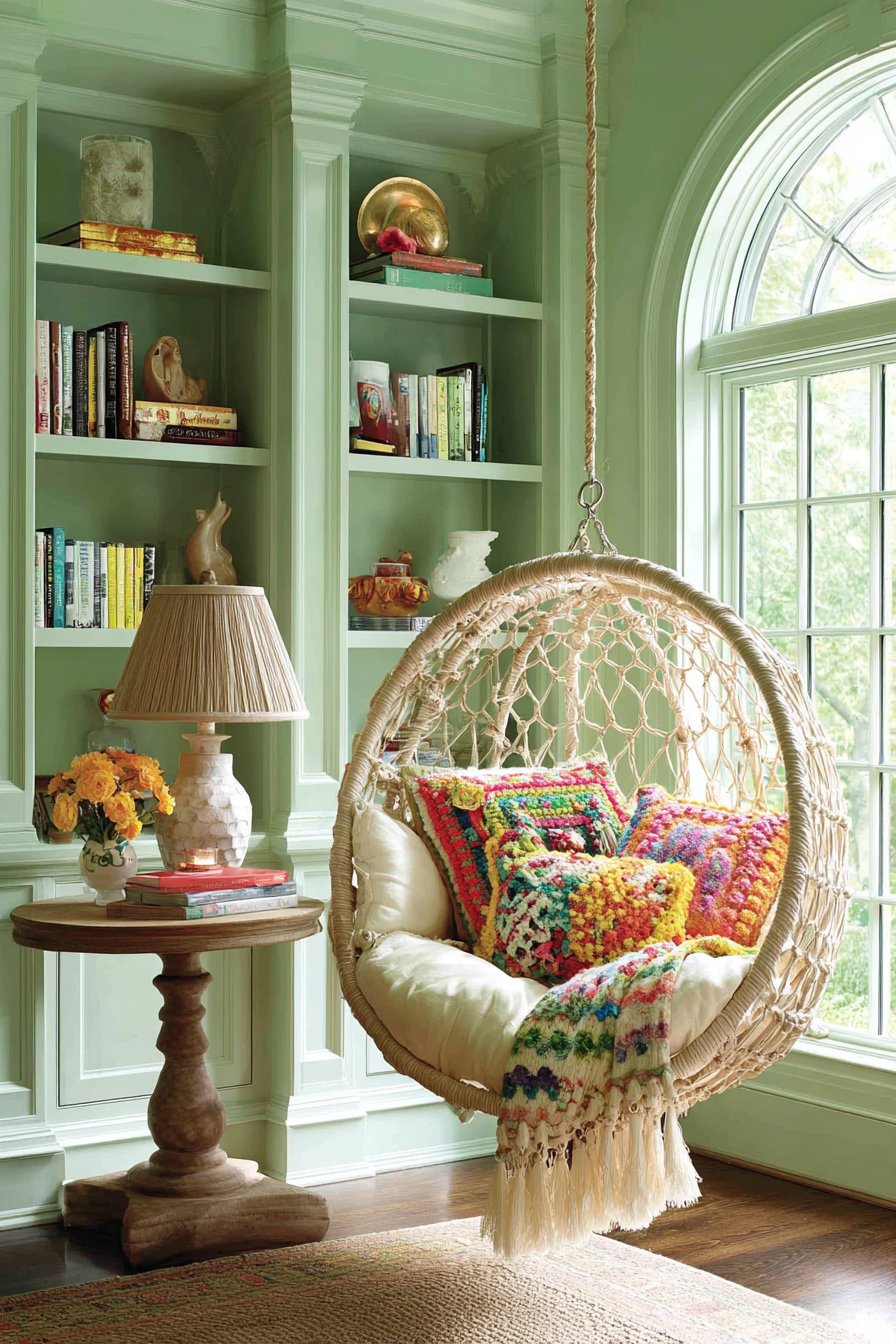 Suspended Swing Reading Retreat