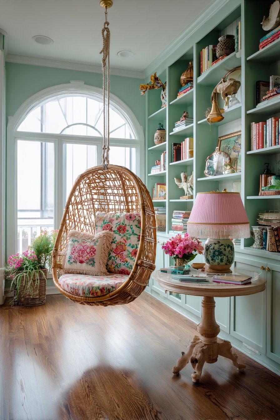 Suspended Swing Reading Retreat