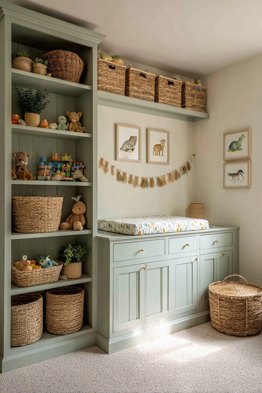 Organized Storage Wall Paradise