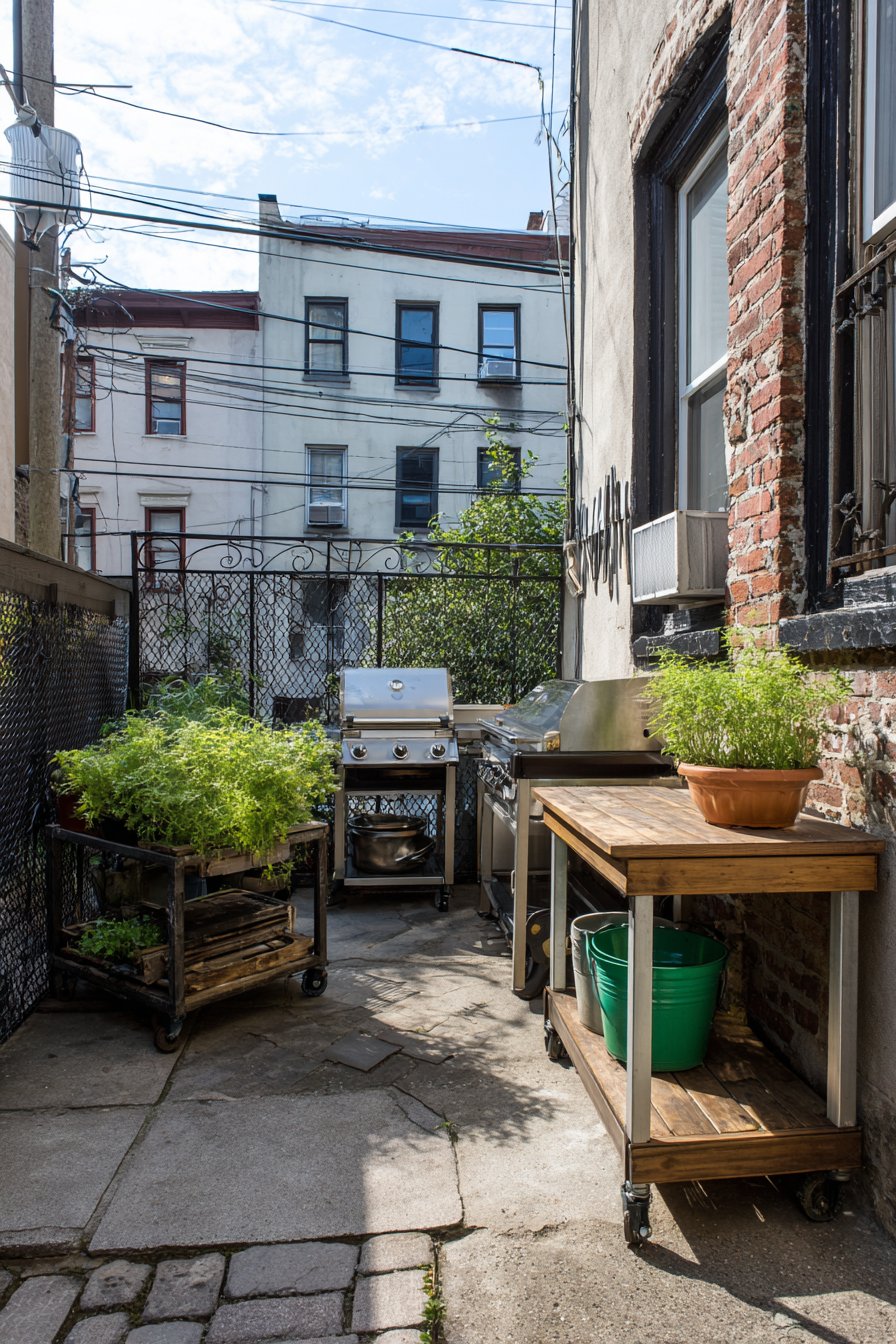 Compact Urban Patio Solution