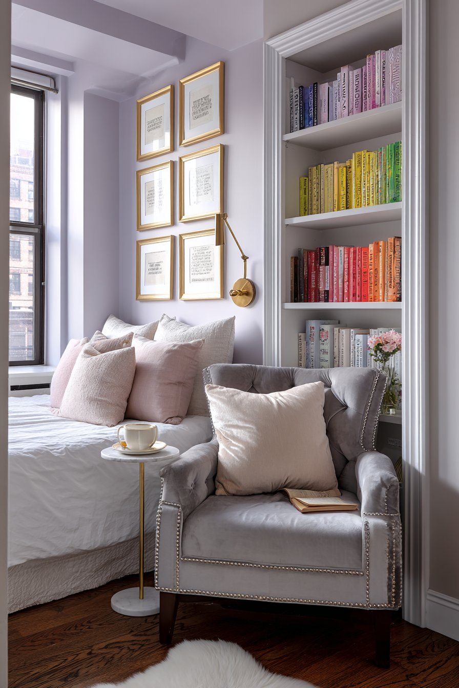 Cozy Reading Nook Creation