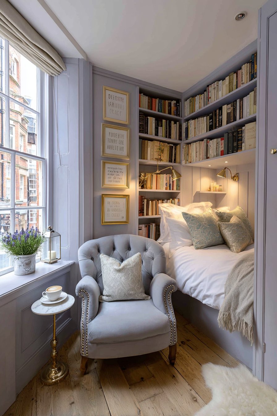 Cozy Reading Nook Creation