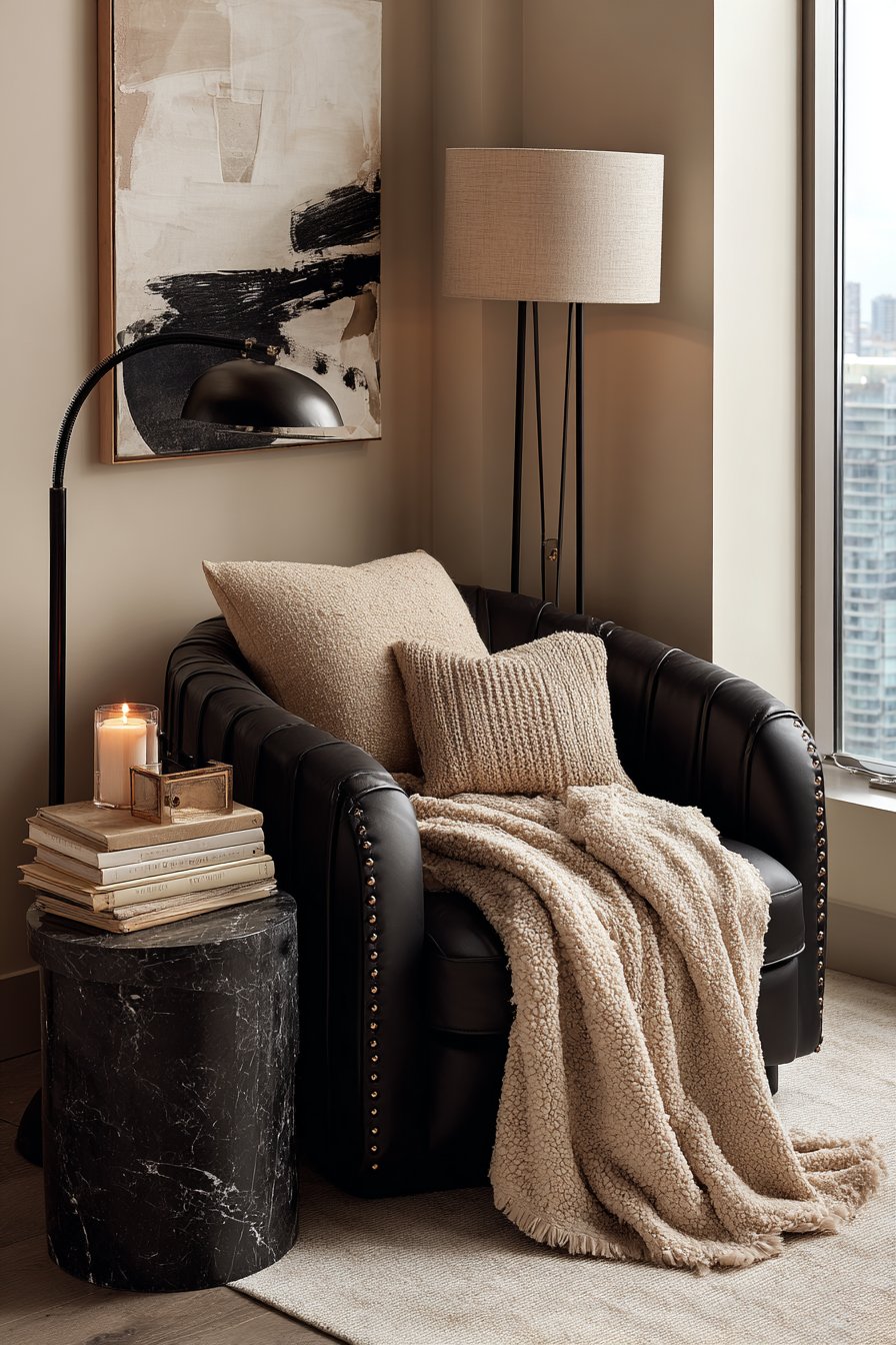 Cozy Reading Nook Corner