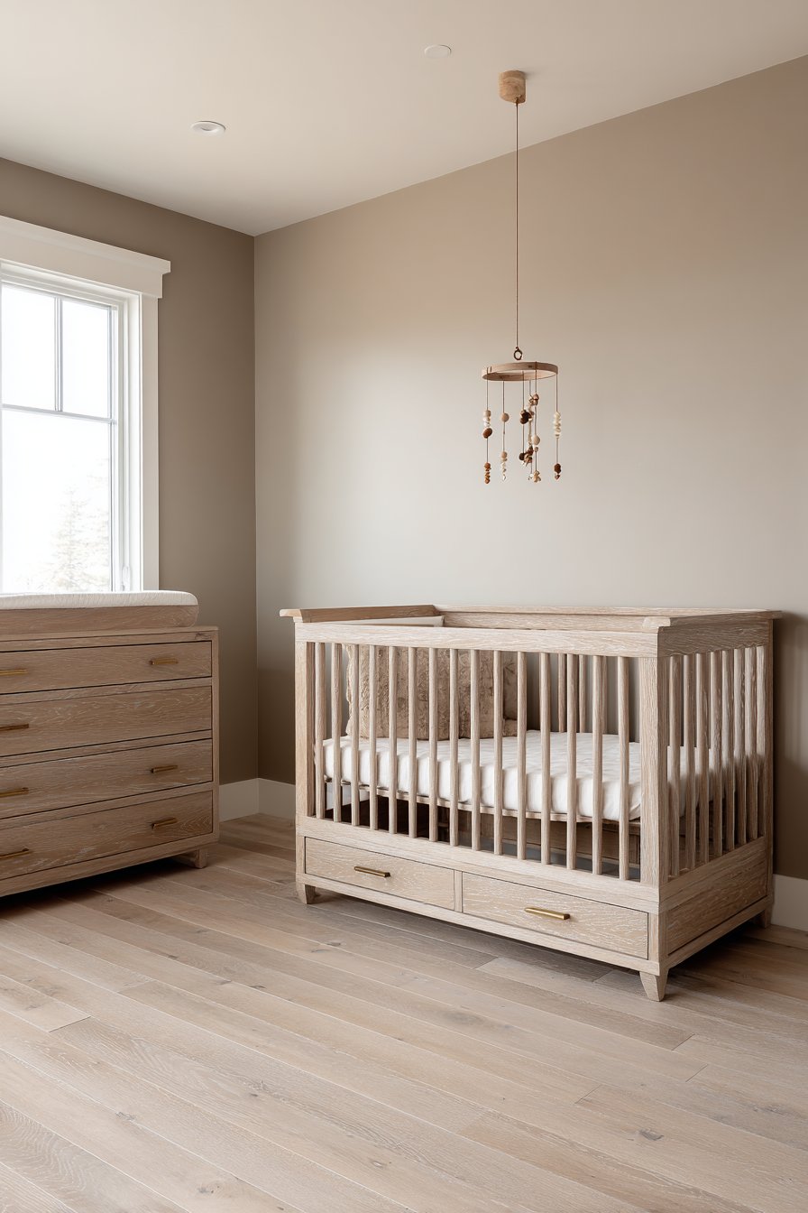 Minimalist Modern Convertible Crib Design