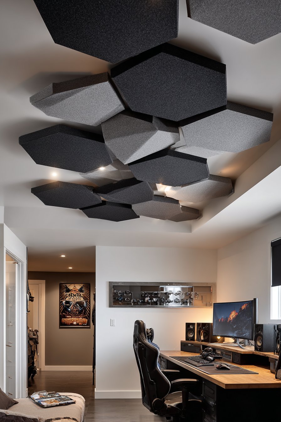 Acoustic Treatment Ceiling Design