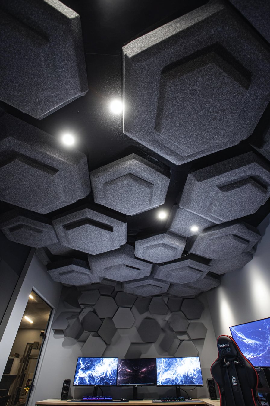Acoustic Treatment Ceiling Design