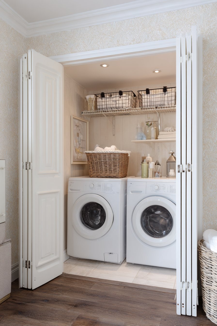 Closet Conversion with Bifold Door Access