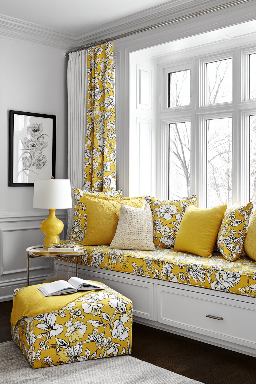 Cozy Window Seat Reading Nook