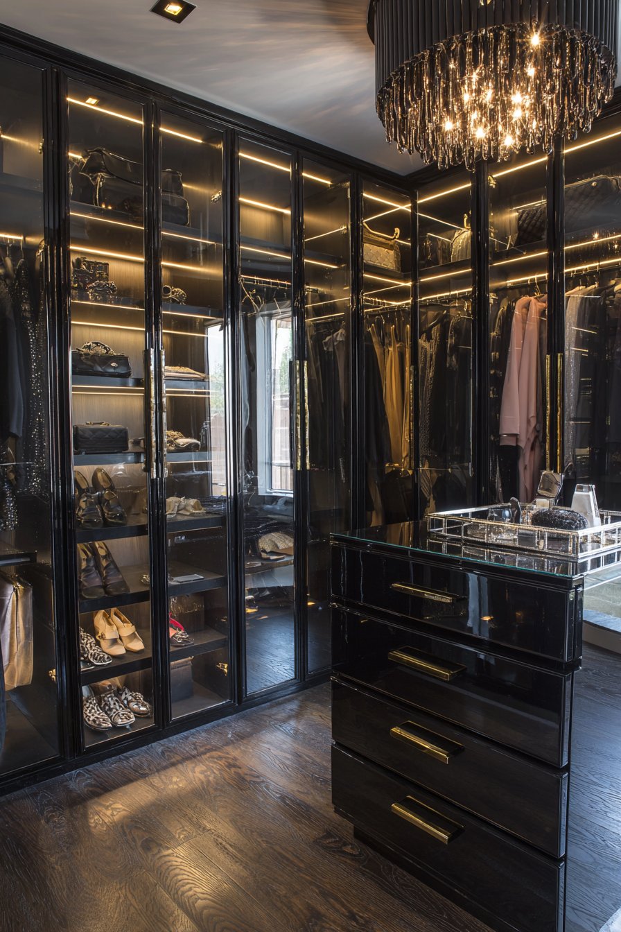 Luxurious Walk-In Closet Design