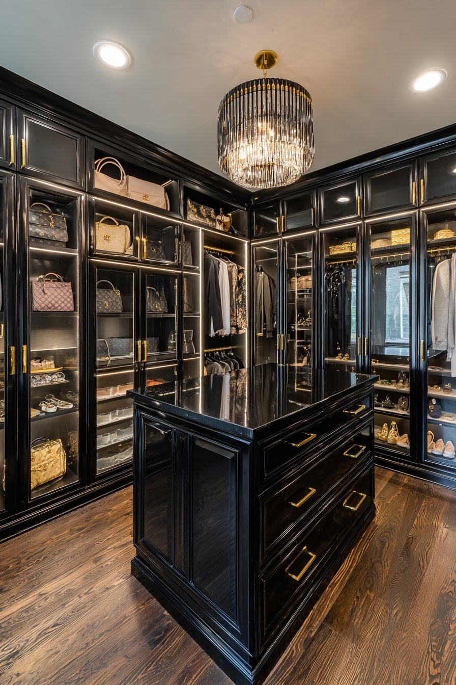 Luxurious Walk-In Closet Design