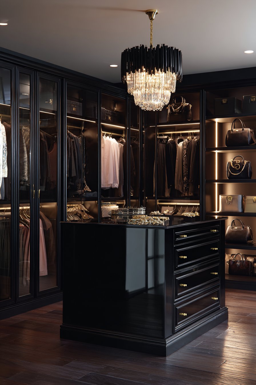 Luxurious Walk-In Closet Design