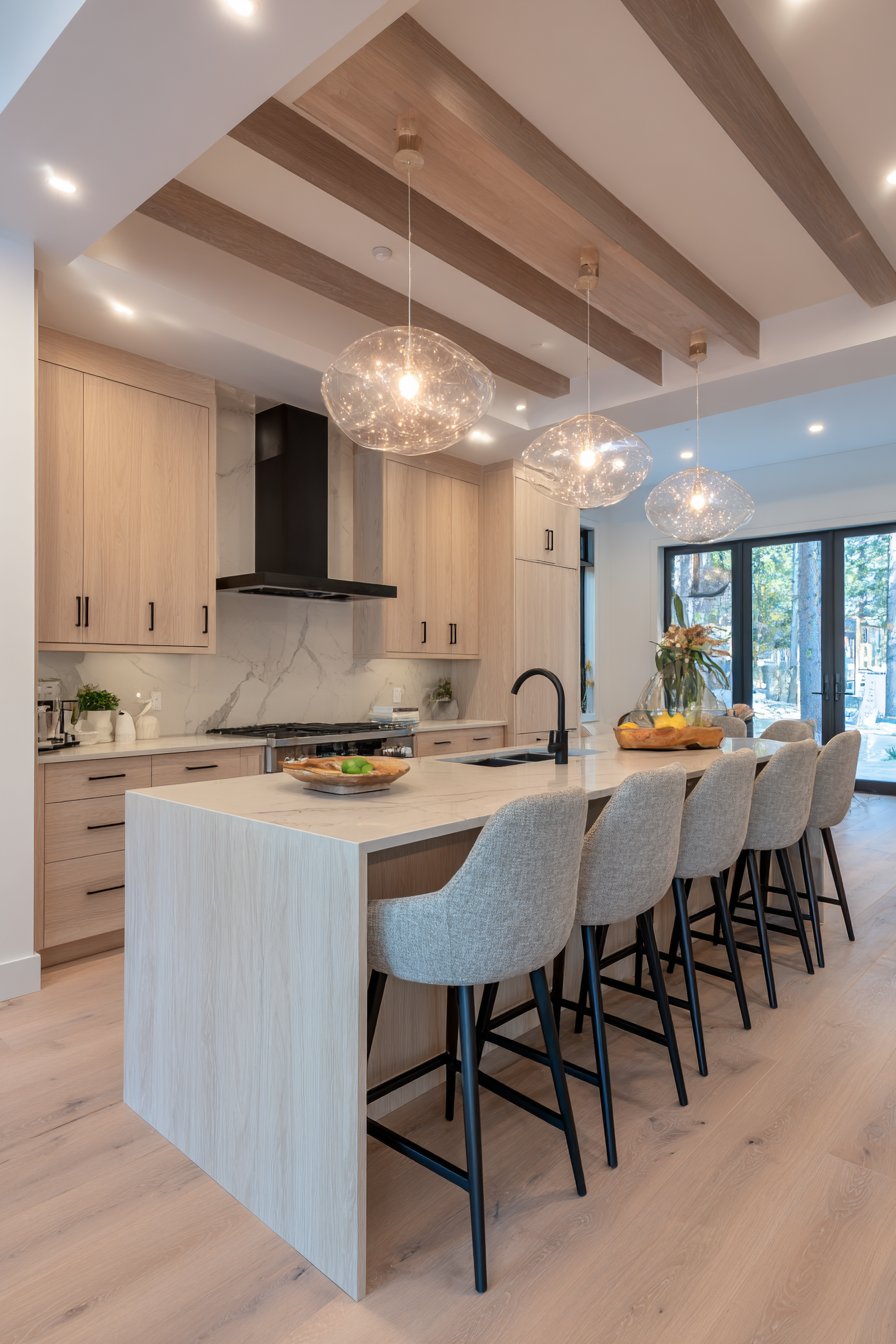 Double Island Entertaining Layout