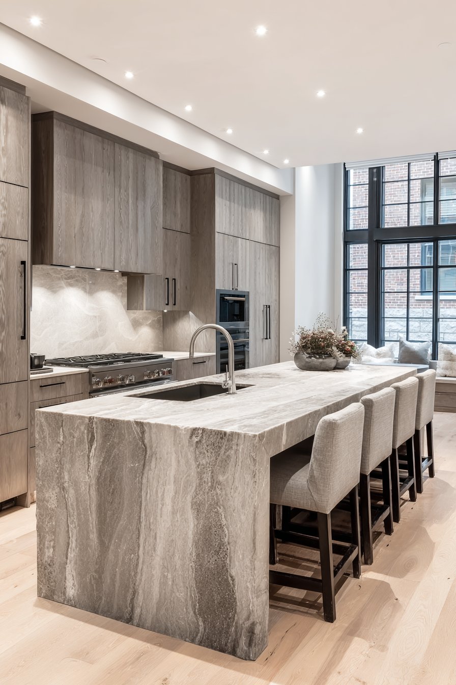 Double Island Entertaining Layout