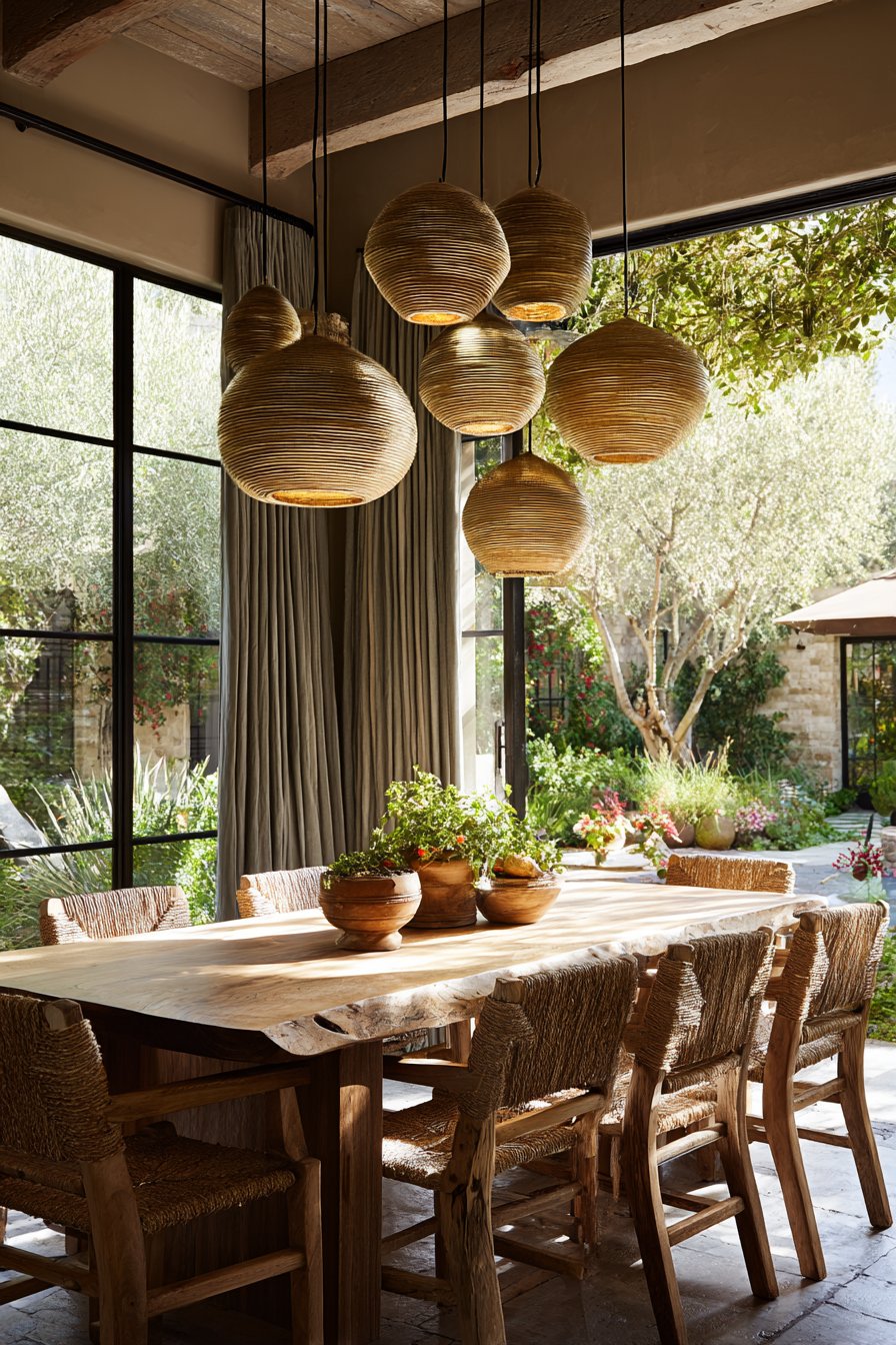 Live Edge Dining Nook Intimacy