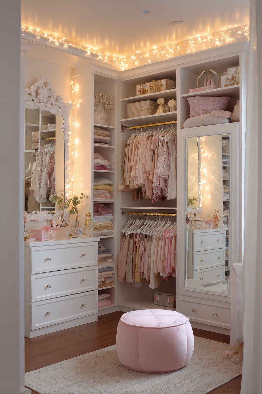 Walk-In Closet Organization Dream