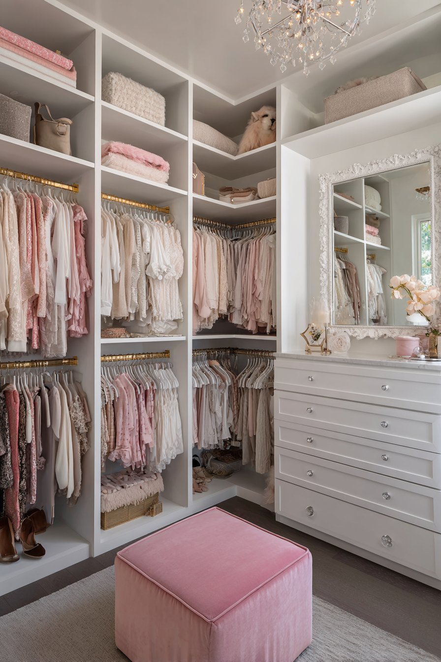 Walk-In Closet Organization Dream