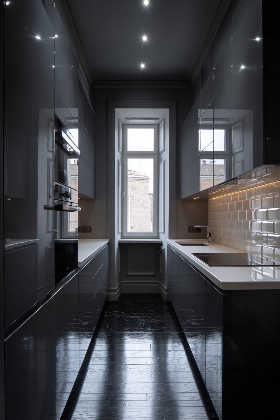 Compact Charcoal Grey Space Maximizer