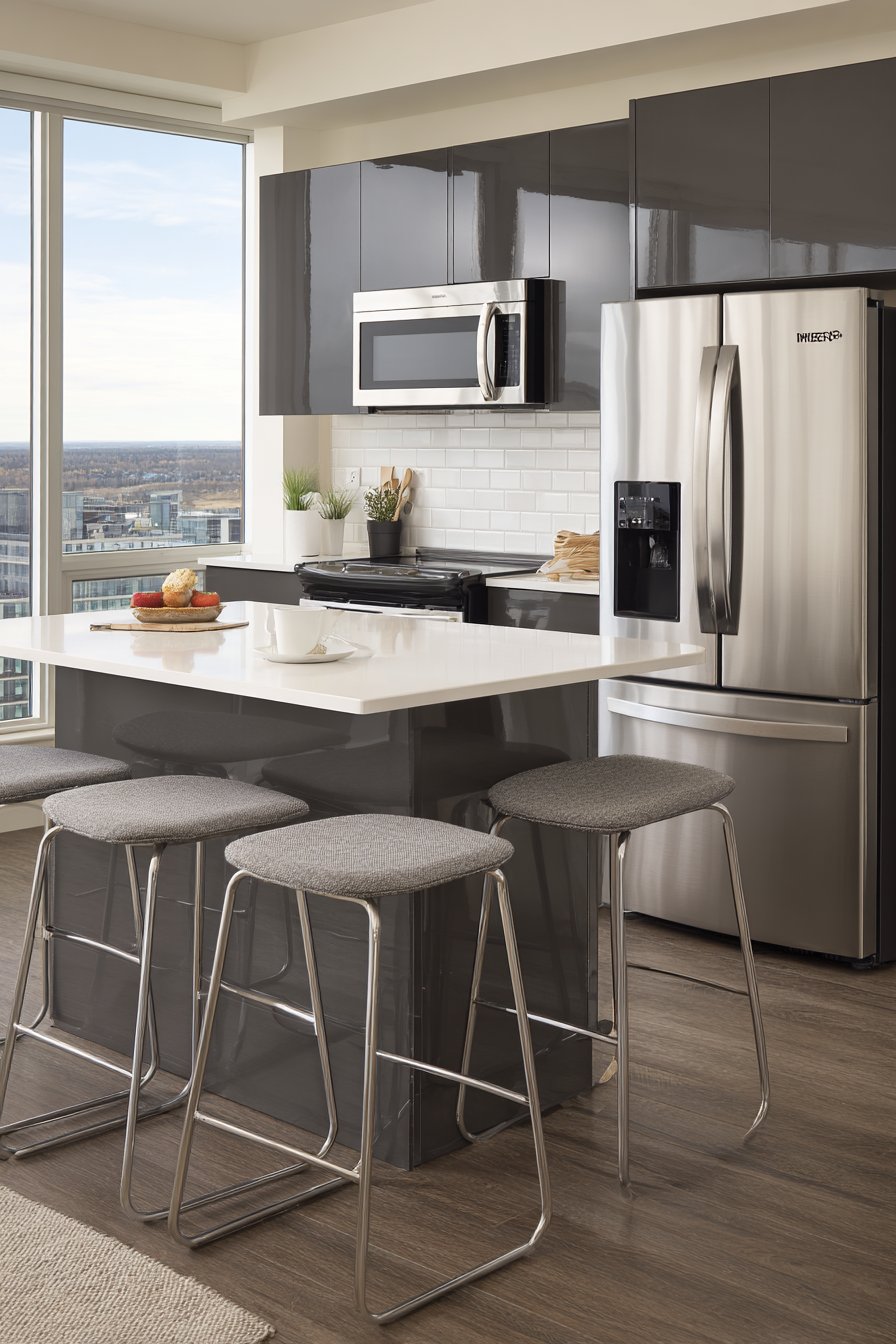 Compact Charcoal Grey Space Maximizer