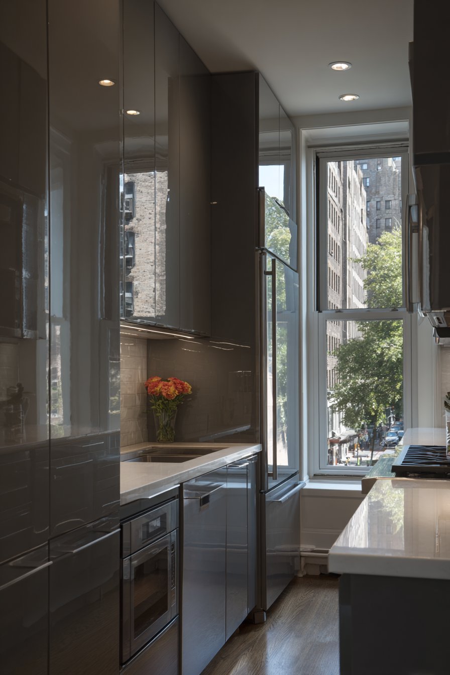 Compact Charcoal Grey Space Maximizer