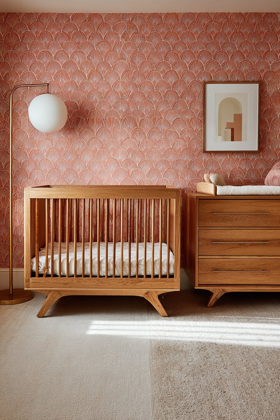 Atomic Pattern Charm with Low-Profile Elegance