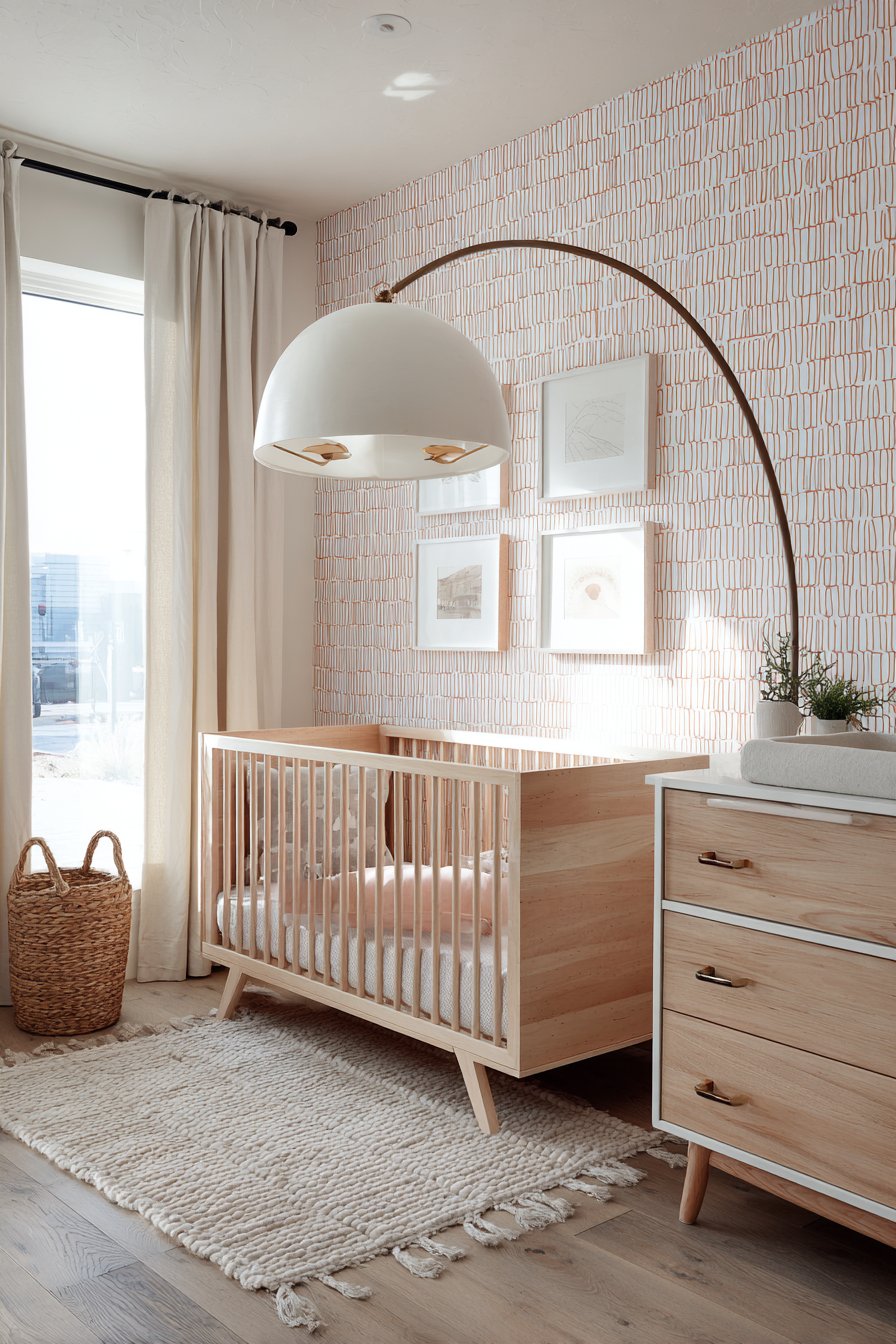 Atomic Pattern Charm with Low-Profile Elegance