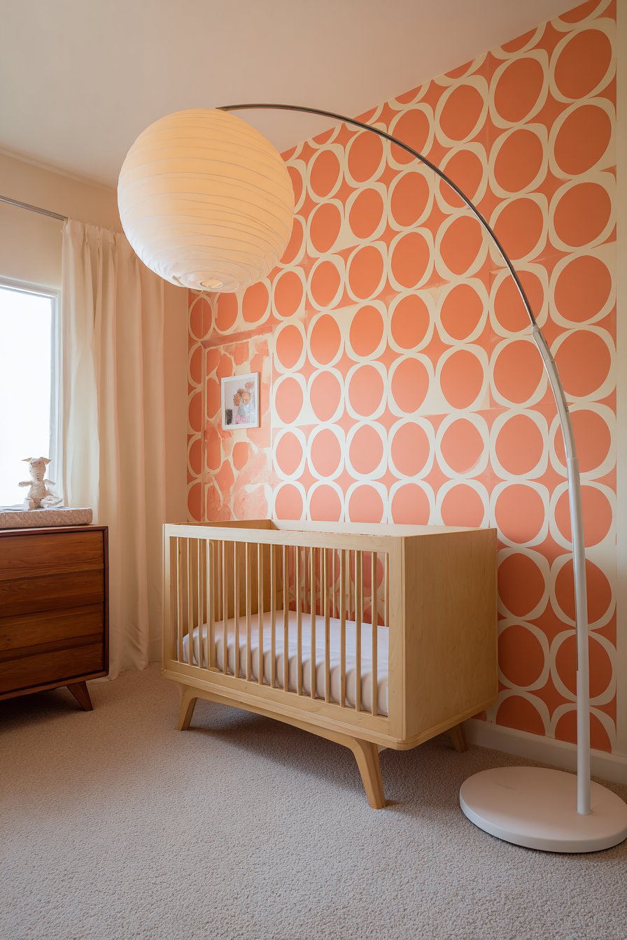 Atomic Pattern Charm with Low-Profile Elegance