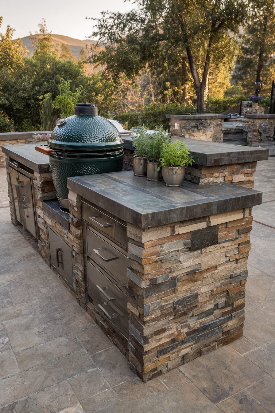 Big Green Egg Ceramic Grill Showcase